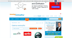 Desktop Screenshot of galeria.katalog-motocykli.pl