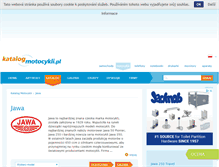 Tablet Screenshot of jawa.katalog-motocykli.pl