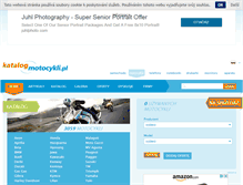 Tablet Screenshot of katalog-motocykli.pl