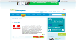 Desktop Screenshot of kawasaki.katalog-motocykli.pl