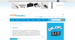 Desktop Screenshot of moto-skutery.katalog-motocykli.pl
